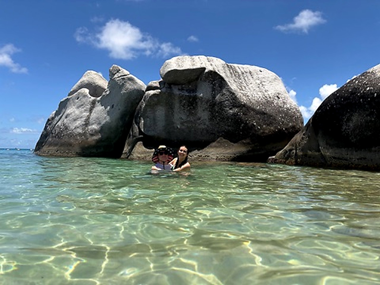 The Baths swimming