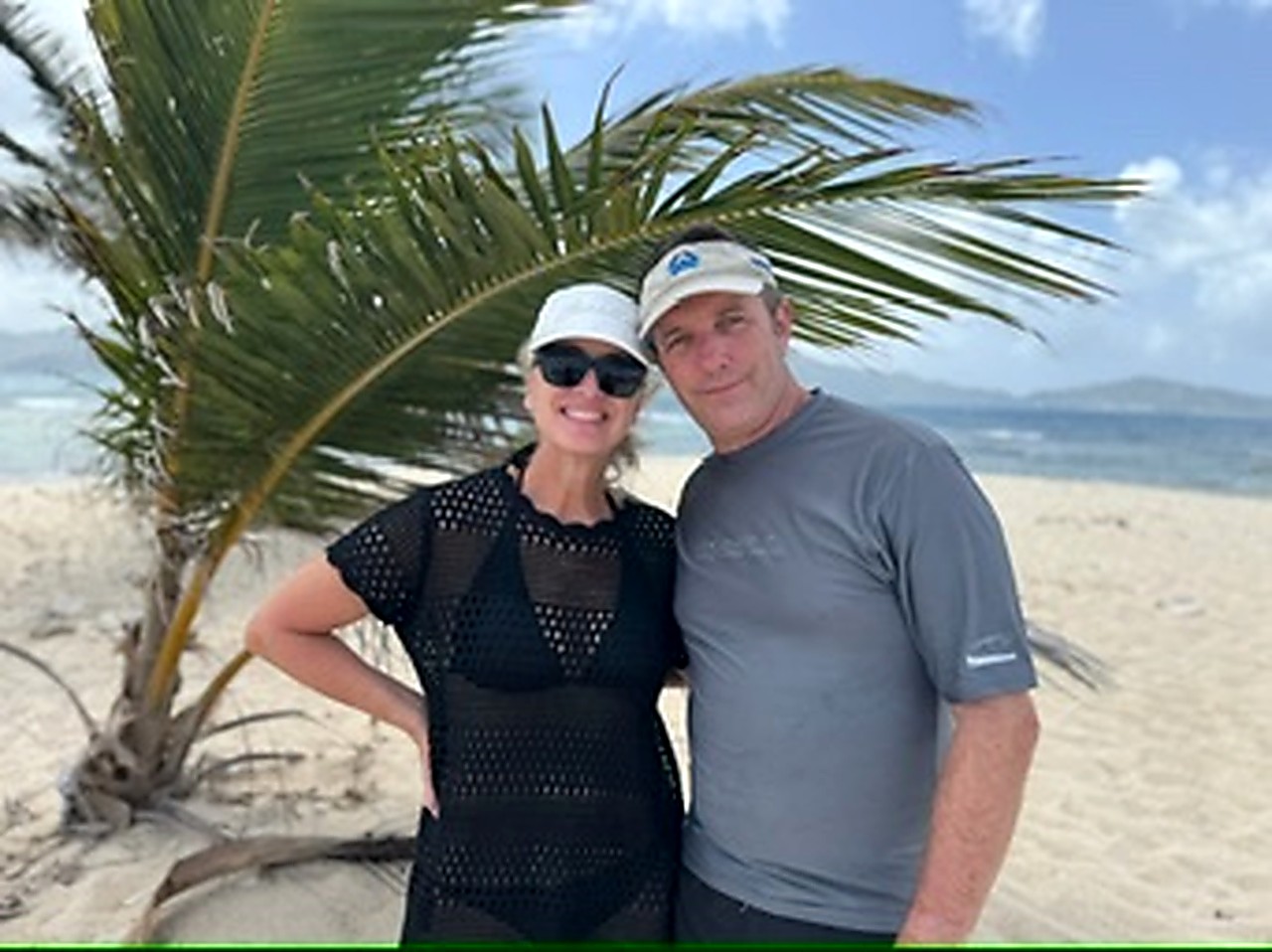 Beach couple