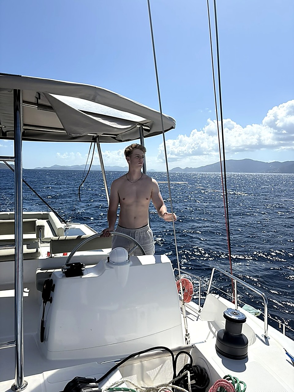 Sailing the BVI