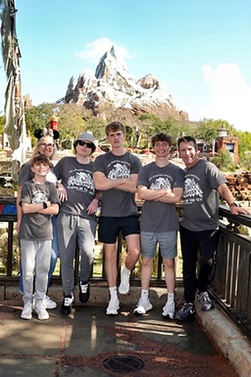 Family at Expedition Everest