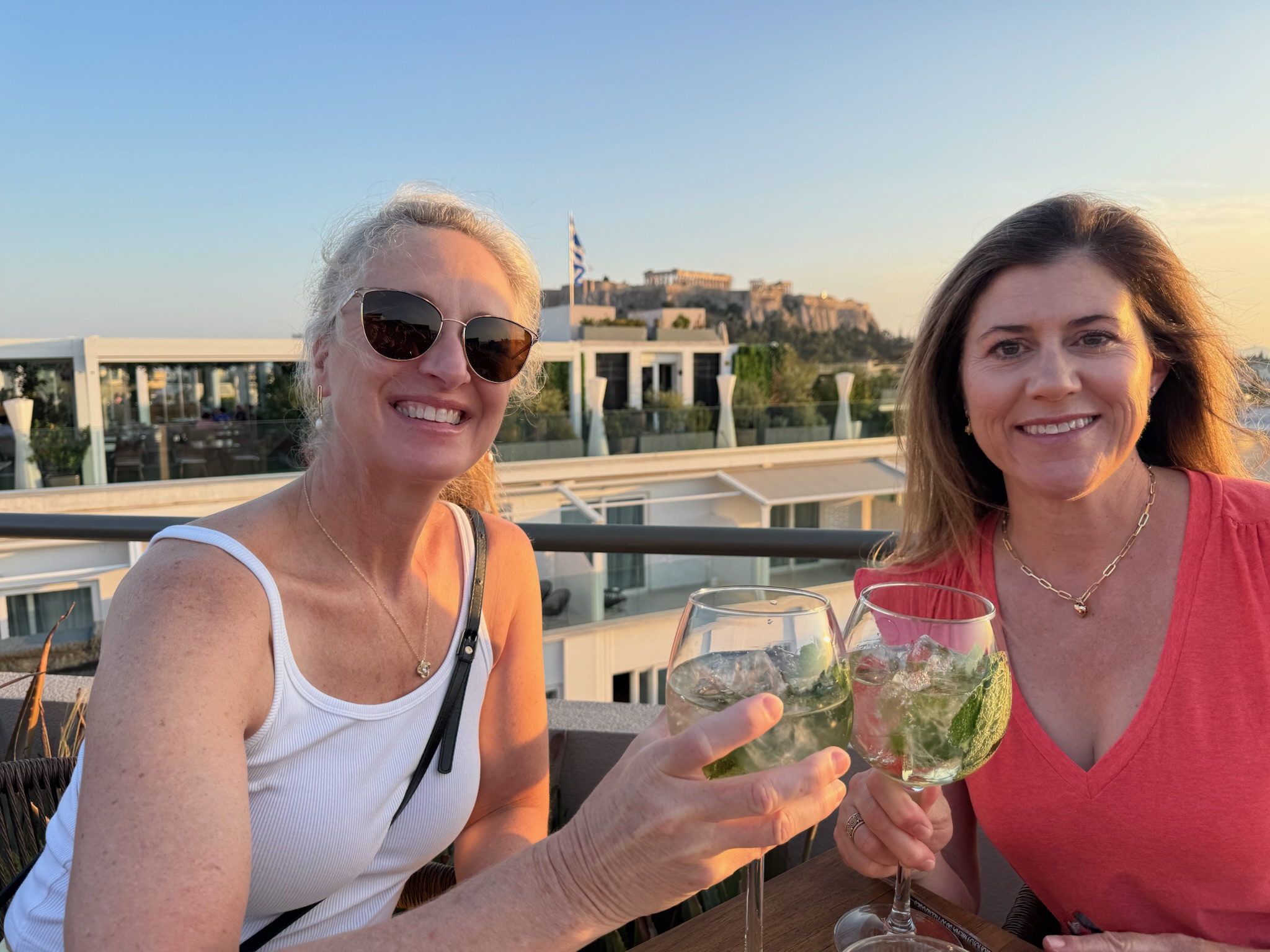 Rooftop drinks